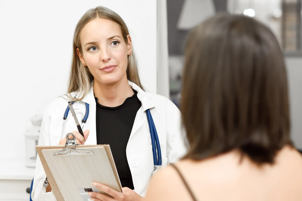 Figure 1: A routine full-body dermatologist skin check is thorough, comfortable, and provides peace of mind.
